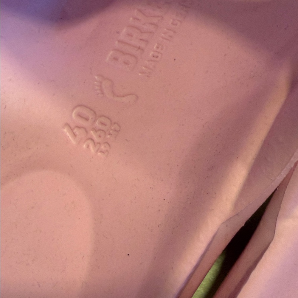 Birkenstock Women’s Arizona EVA Sandals in Light Pink Sz 9. NWOB. Tub8 - Picture 3 of 4